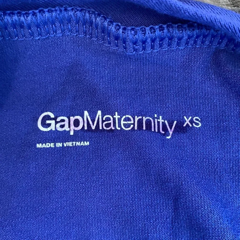 Gap Maternity Adjustable Wrap MIDI Dress XS